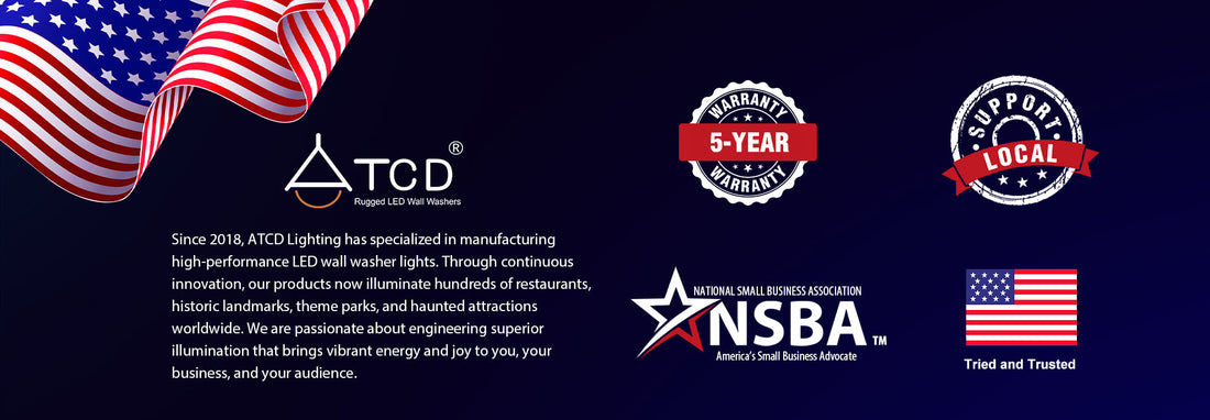 ATCD Lighting - North Carolina Manufacturer of LED Wall Washer Lights