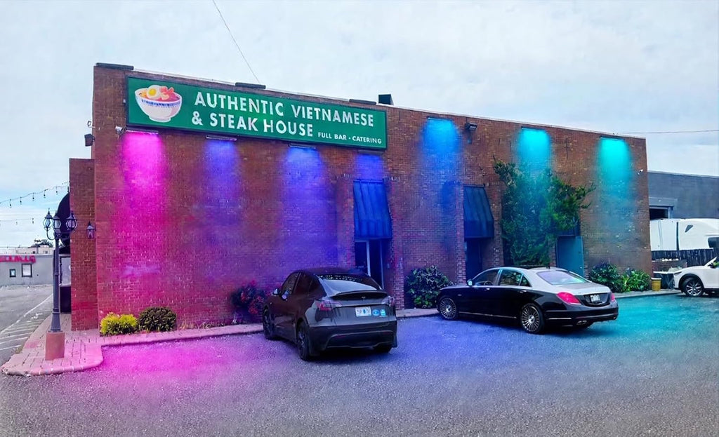 ATCD Lighting 168W Programmable RGB+CCT LED Wall Washer Light Bar
